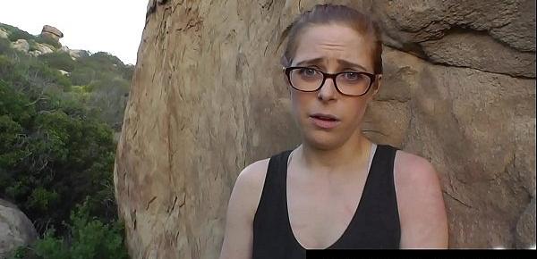  Hiker Penny Pax Banged By Horny Land Owner for Trespassing!